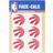 Stockdale Toronto Raptors Mini Decal Set