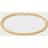 IX Studios Curb Armband 22 kt - Guldpläterad Silver/Gold