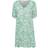 Ichi Ihmarrakech Aop Dress - Holly Green