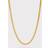 IX Studios Curb Halsband 22 kt - Guldpläterad Silver/Gold