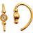 Stine A Bon Bon Earring - Gold/Transparent