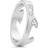 Georg Jensen Fusion End Ring - Vitguld