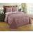 Better trends Trevor Bedspread Pink (259.08x228.6cm)