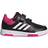 adidas Kid's Tensaur Hook and Loop - Core Black/Cloud White/Team Real Magenta