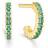 ID Fine ID Fine Simplicityøreringe IDH009RH-GREEN