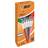 Bic 4 Colours Shine Ballpoint Pens 1.0mm Tip Assorted Metallic Barrels