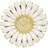 Lund Copenhagen Marguerit Broche Forgyldt