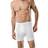 Schiesser Fin Rib Shorts - Hvide