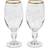 Stella Artois Heritage Chalice (2-Pack) Clear Gold Drink Glass 2pcs