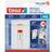 TESA Adjustable Adhesive Nail Tile Picture Hook 2pcs