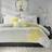 Madison Park Lola Duvet Cover Yellow, Grey (264.16x233.68cm)