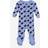 Leveret Baby Footed Bunny Pajamas - Blue