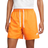 NIKE Sportswear Sport Essentials Men's Woven Lined Flow Shorts - Kumquat/White