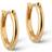 ENAMEL Copenhagen Classic Hoops Earrings 8mm - Gold