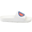 Champion Big Kid's C Logo Slide - White