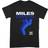 Miles Davis Unisex Adult Kind Of T-Shirt (Black/Blue/White)
