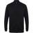 Henbury Unisex Knitted Bomber Jacket (Black)