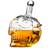 Northix Skull Head Whiskeykaraff 0.7L