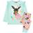 Bing Bing Bunny Girls Characters Long-Sleeved Pyjama Set (2-3 Years) (Pink/Mint)