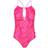 Regatta Womens/Ladies Halliday One Piece Swimsuit (Pink Fushion)