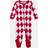 Leveret Baby Unisex (NB-24M) Footie Argyle Pajamas