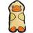 Outward Hound Invincible Mini Duck Squeaking Dog Toy