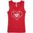 Soft As A Grape Big Girl's Washington Nationals Cotton Tank Top - Red