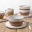 Stone+Lain Vince 16-Piece Dinnerware Set In Brown Brown 16 Dinner Set 16pcs