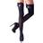 Cottelli Collection Hold-up Stockings Black (Storlek: Medium)