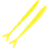 Z-Man DarterZ 15cm Hot Chartreuse 5-pack
