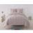 My World Anytime Pleated Bedspread Grey, Pink (228.6x172.72cm)