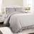 Lush Decor Reyna Bedspread Grey (233.68x172.72cm)