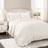 Lush Decor Reyna Bedspread White (243.84x233.68cm)