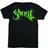 Ghost Unisex T-Shirt/Green/Grey Keyline Logo (XX-Large)