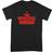 Suicide Squad Unisex T-Shirt med logotyp för vuxna Black/Red