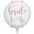 PartyDeco Folieballon Polterabend 45 cm