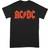 AC/DC Unisex Adult Logo T-Shirt (Black/Red)