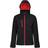 Regatta Venturer Hooded Soft Shell Jacket för män Black/Black