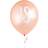 Club Green 5 Rose Gold Number 18 Balloons, 2 x 13.7 cm