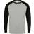 Skinnifit Mens Raglan Long Sleeve Baseball T-Shirt