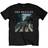 ROCK OFF The Beatles: Unisex T-Shirt/Abbey Road & Logo (Retail Pack) (XX-Large)