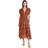 A.L.C. Lucia Dress Bronze Tone Multi