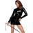 Noir Handmade Kleid Zip