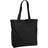 Westford Mill Recycled Cotton Oversized Tote Bag (One Size) (Black)