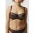 Chantelle Fleurs Balcony Bra - Black