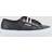 Superga 2750 Leather Trainers - Sort/Hvid