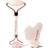 Brushworks Rose Quartz Roller & Gua Sha Set 2 st