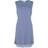 Lady Avenue Bamboo Nightdress SS Lightblue