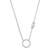 Michael Kors Premium Brilliance Necklace - Silver/Transparent