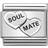 Nomination Composable Classic Link Soul Mate Hearts Charm - Silver/Black